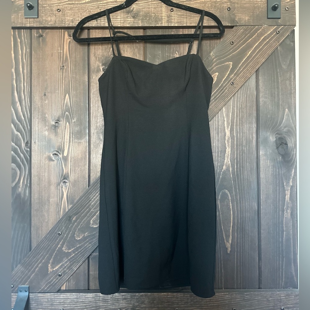 Worn once A&F little black dress